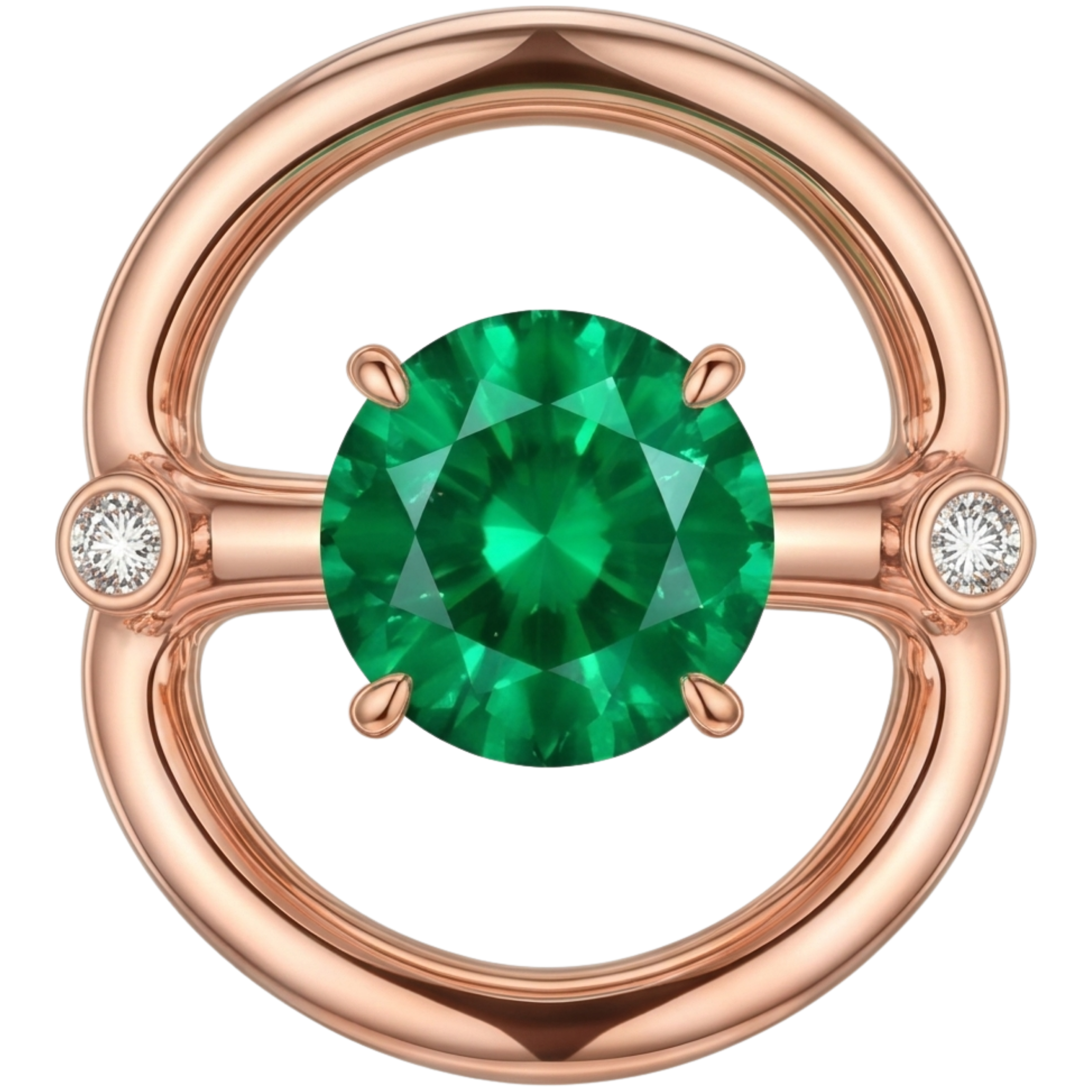 Custom 18k Rose Gold Ring